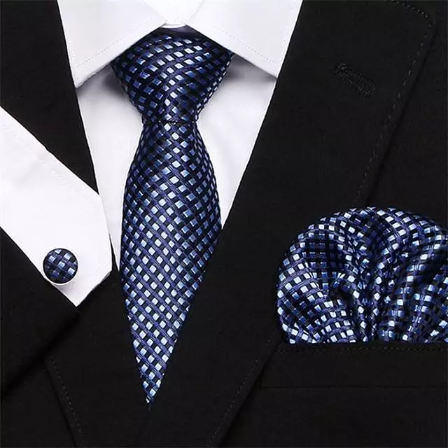 High-Quality Jacquard Necktie Set