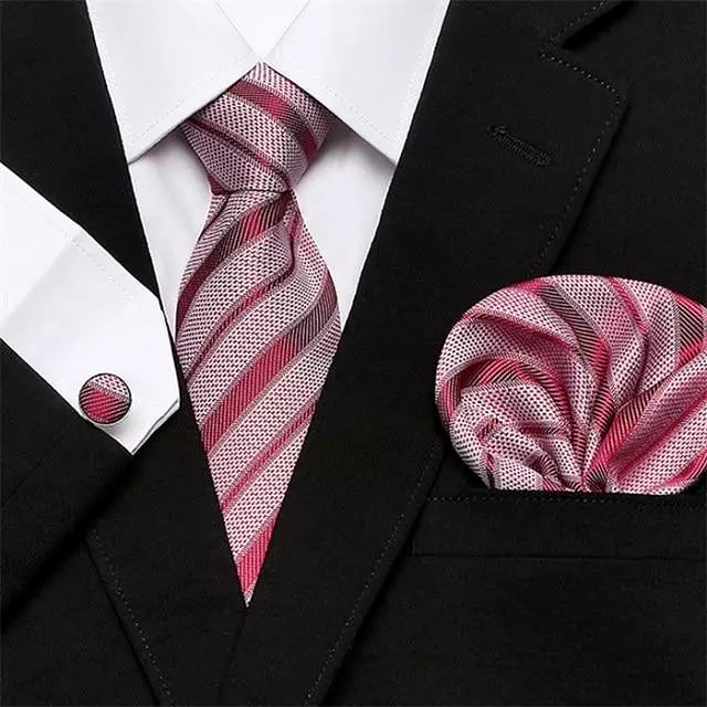 High-Quality Jacquard Necktie Set