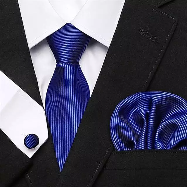 High-Quality Jacquard Necktie Set