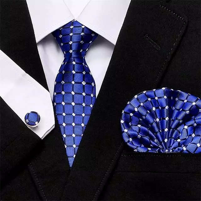 High-Quality Jacquard Necktie Set