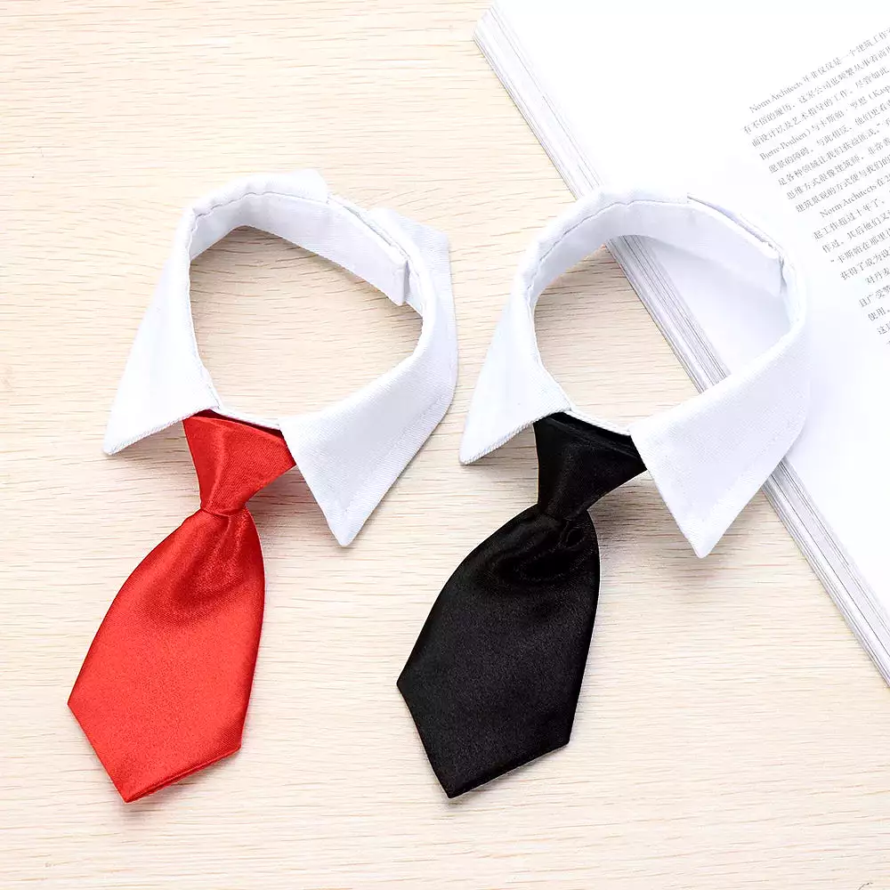 Hot Sale Cotton Adjustable Dog Necktie Cat Grooming Formal Tie Comfortable Dog Suit Tuxedo Bow Ties Pet Accessories