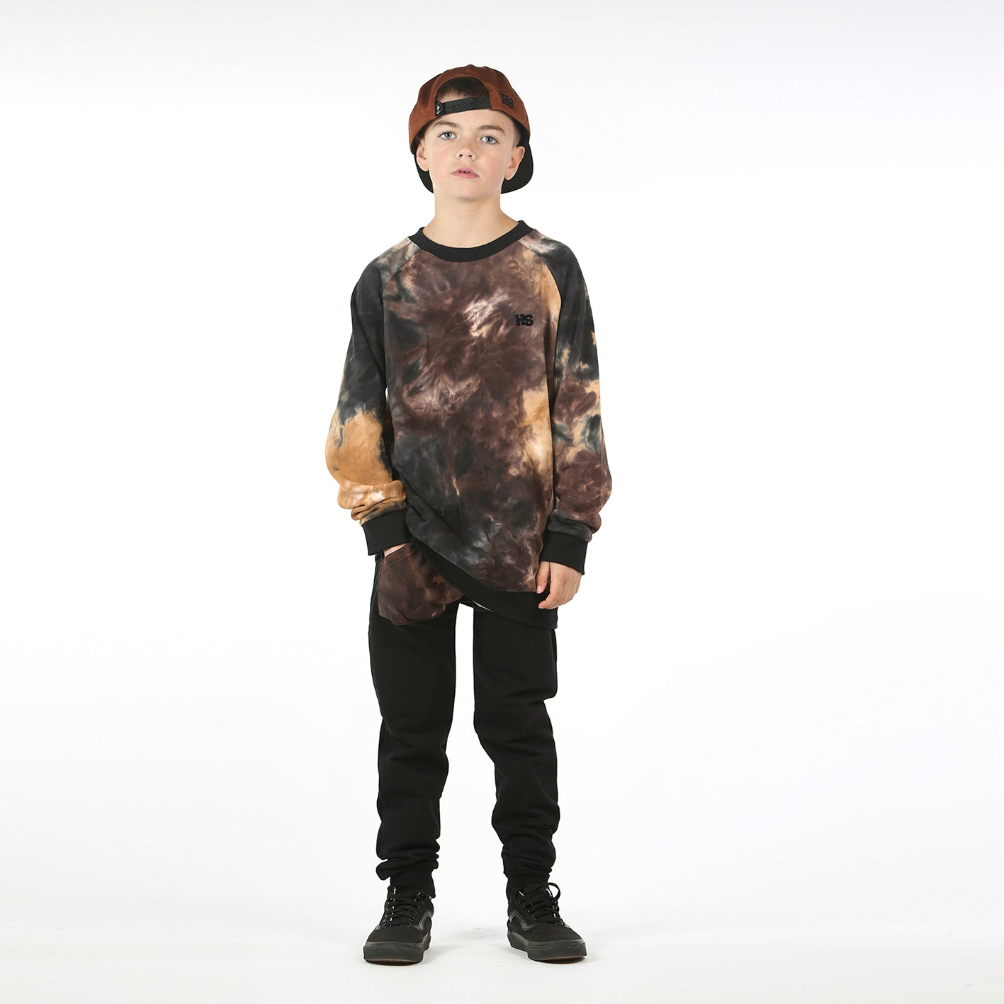 HS Raglan Crew - Brown Dye - Shop Now