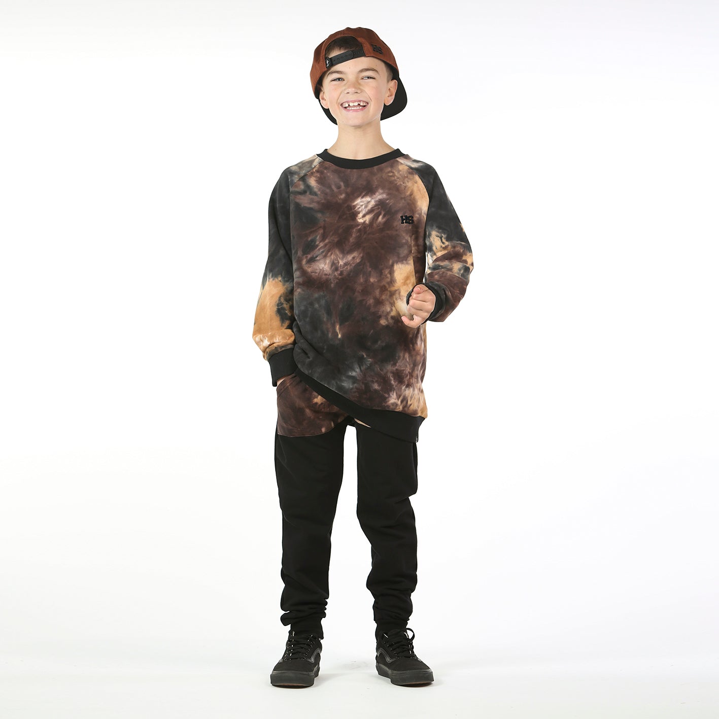 HS Raglan Crew - Brown Dye - Shop Now