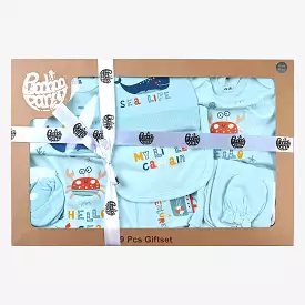 Infant Boys Cotton Poplin Marine Life-mIX Set - 9 Piece