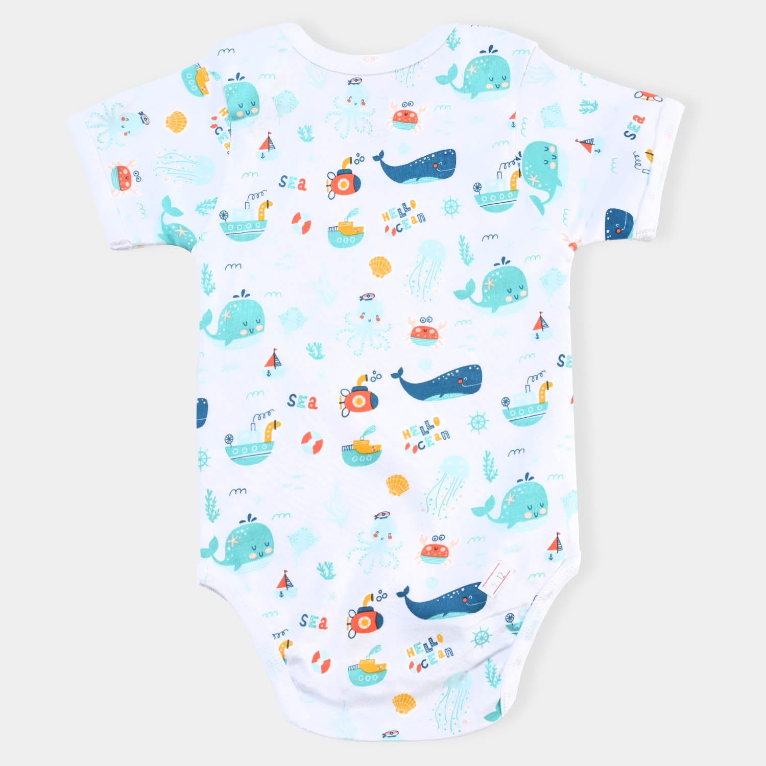 Infant Boys Cotton Romper Set - Poplin