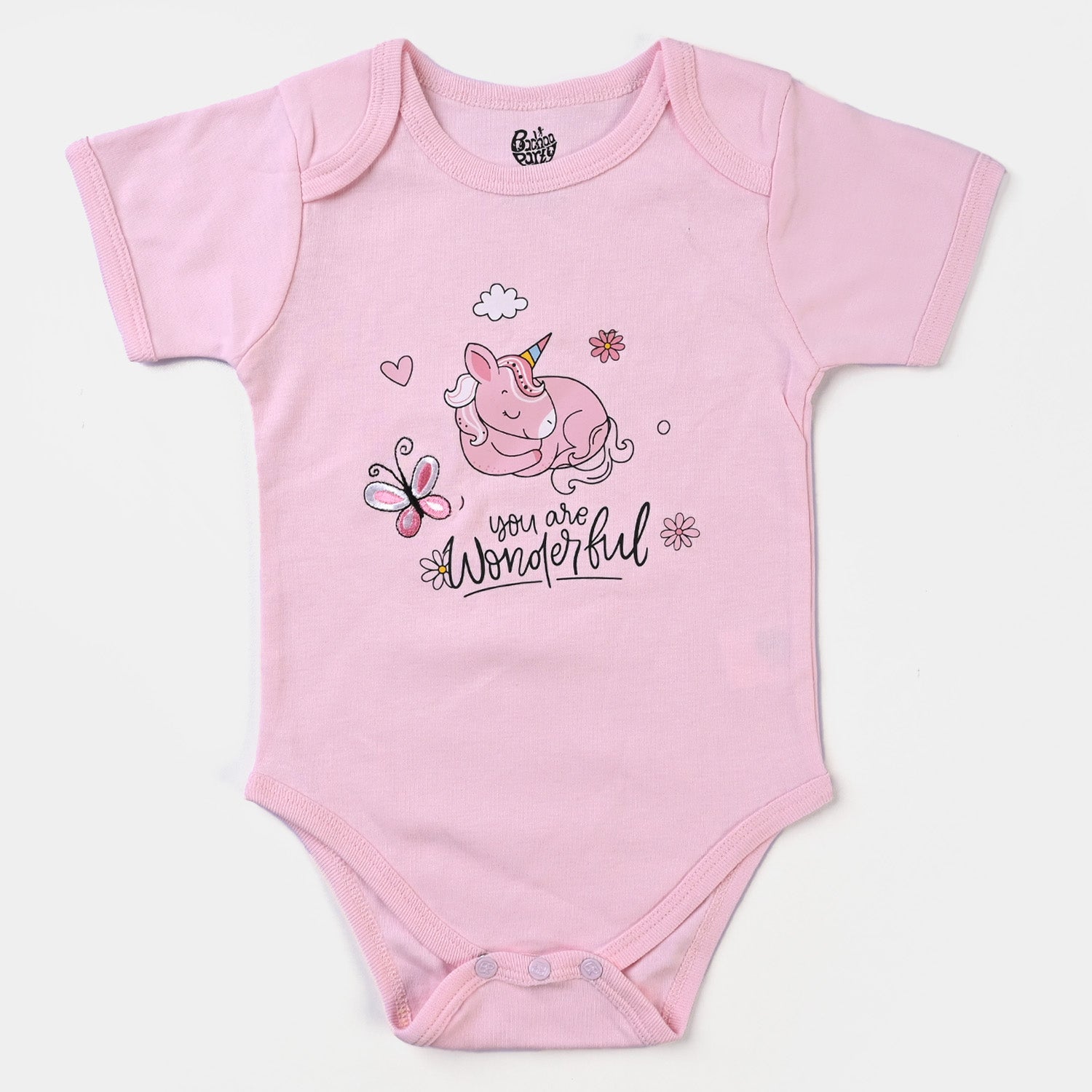 Infant Girls Cotton Romper Set