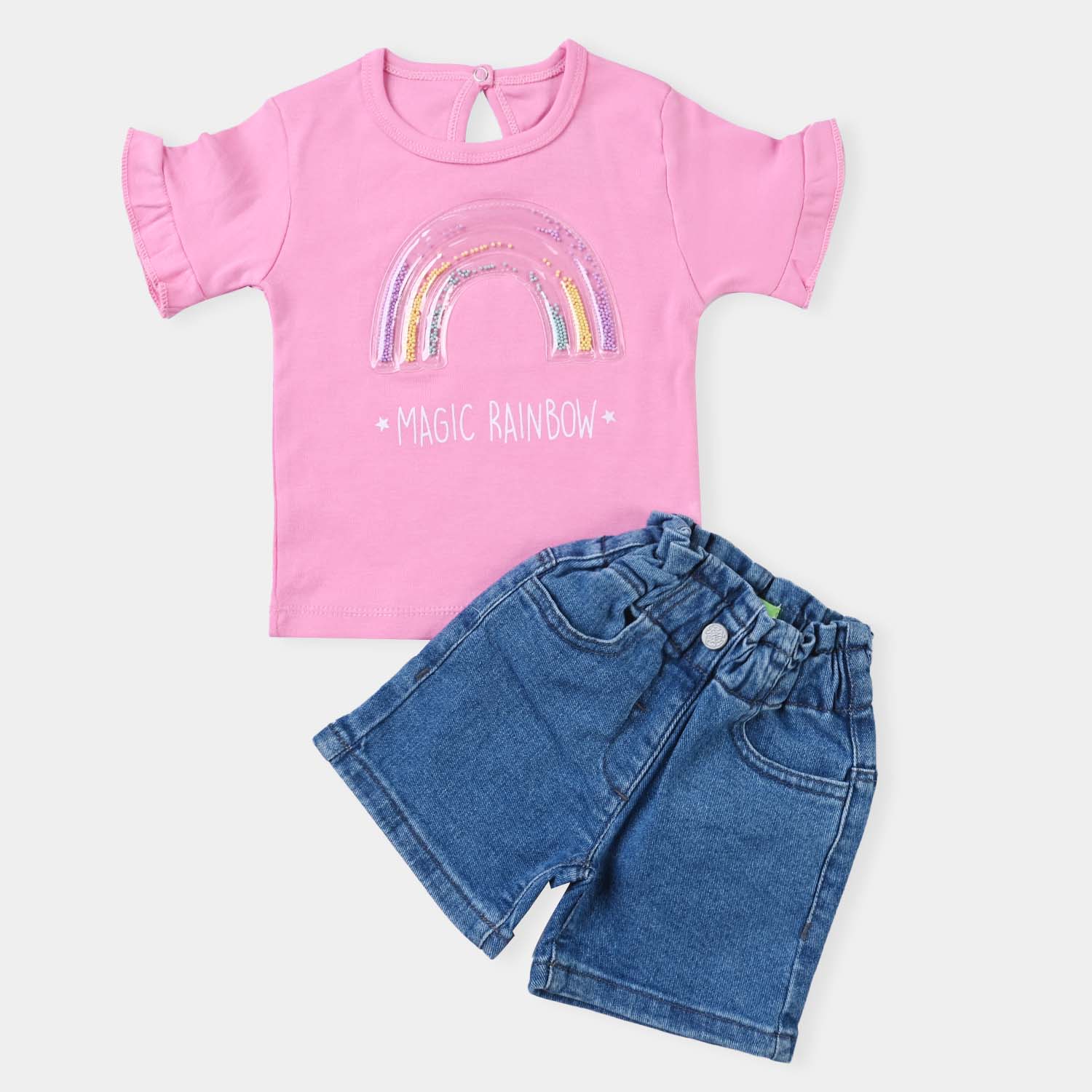 Infant girls rainbow Western suit - P.Cosmose