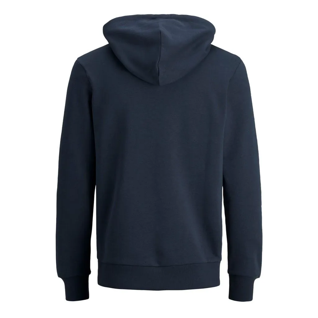 Navy Blazer Retro Logo Hooded Sweatshirts by Jack & Jones