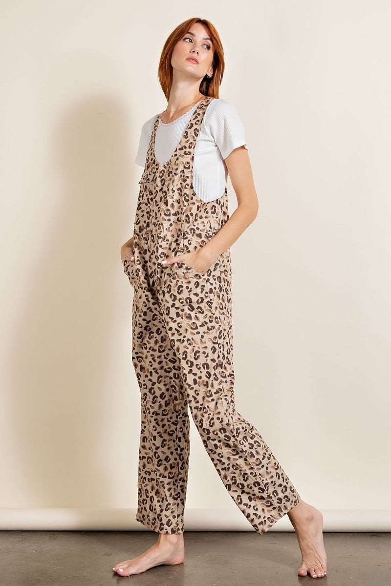 Leopard Print Animal Jumpsuit