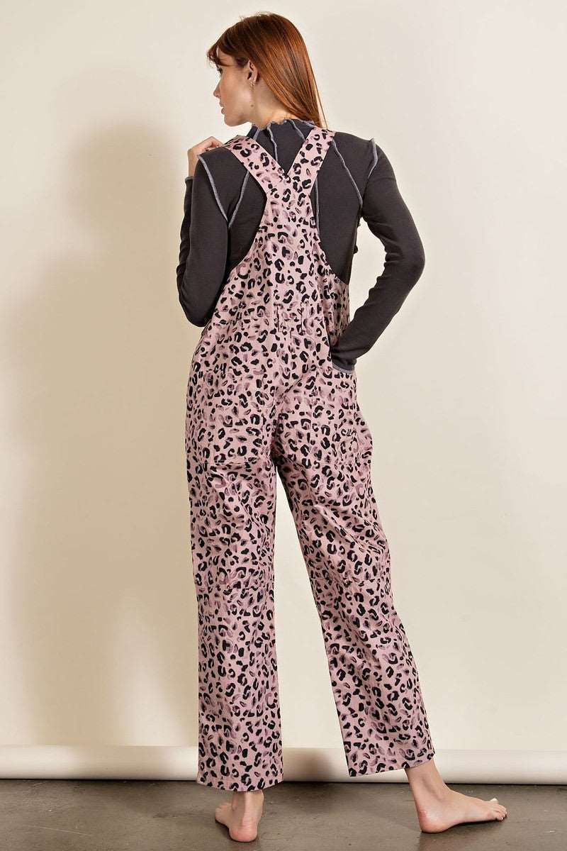 Leopard Print Jumpsuit