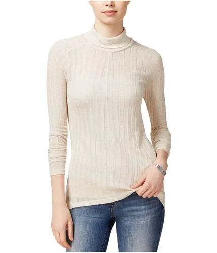 Lucky Brand Women's High-Low Turtleneck Knit Sweater