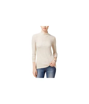 Lucky Brand Women's High-Low Turtleneck Knit Sweater