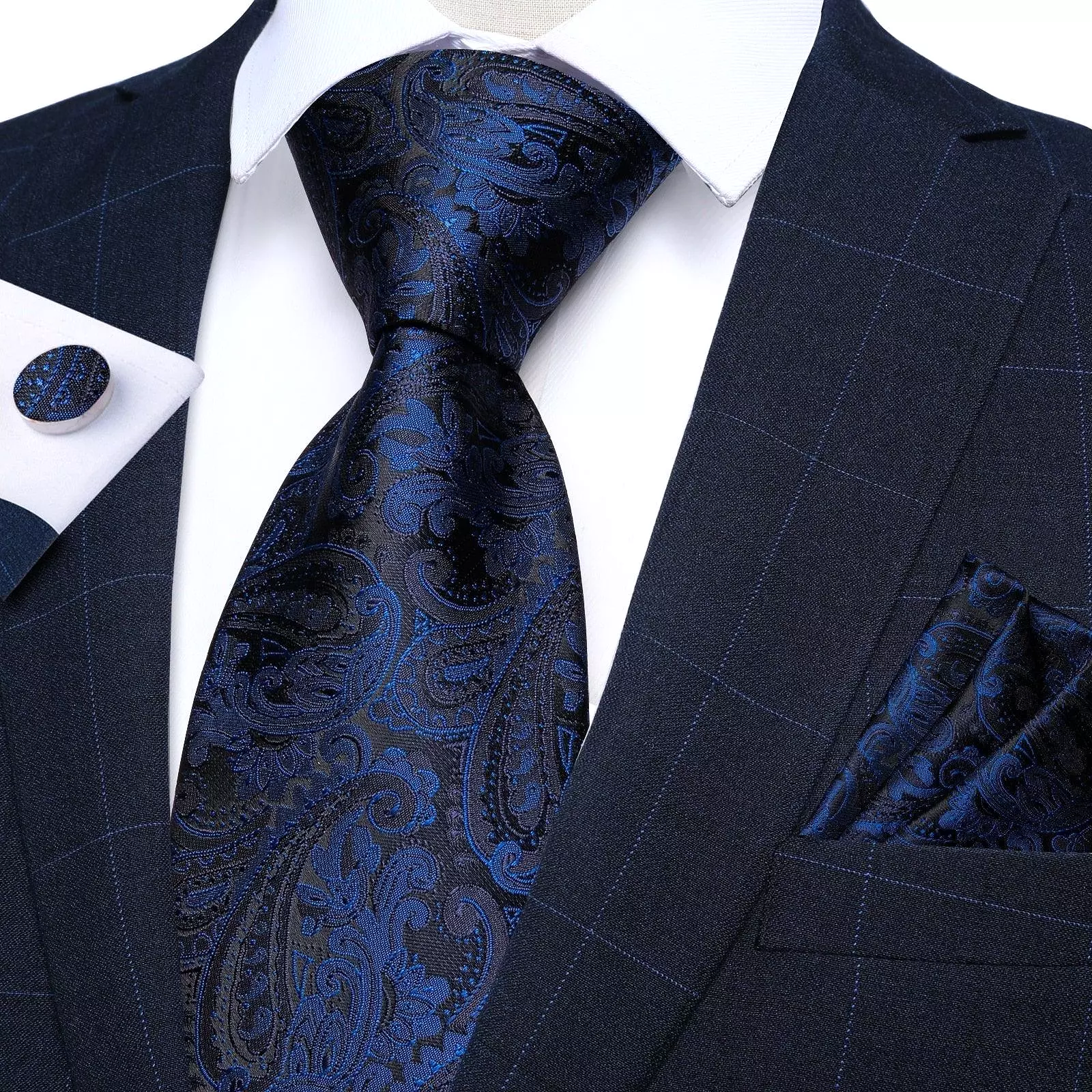 Luxury Paisley Tie Set