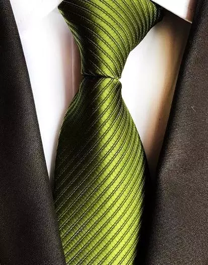 Luxury Silk Necktie - Striped and Plaid