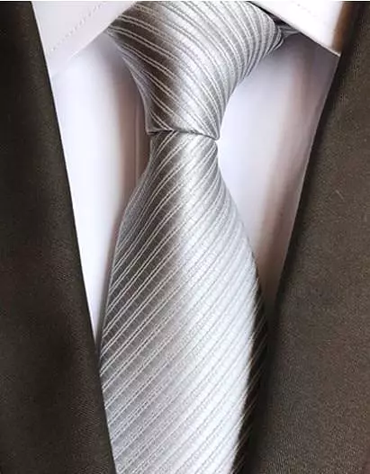 Luxury Silk Necktie - Striped and Plaid