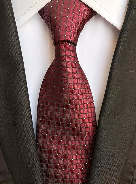 Luxury Silk Necktie - Striped and Plaid