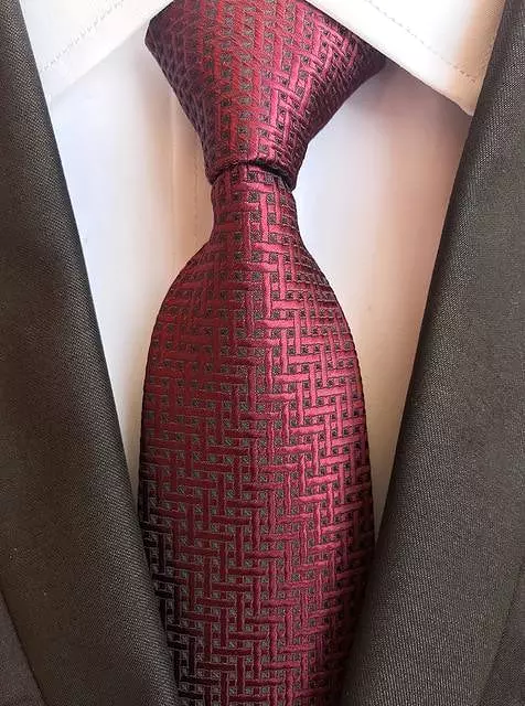 Luxury Silk Necktie - Striped and Plaid