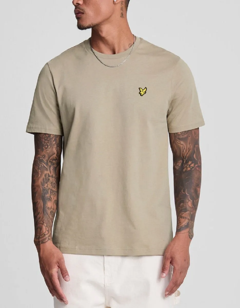 Sage Uniform Lyle & Scott Plain Crew Neck T-Shirt