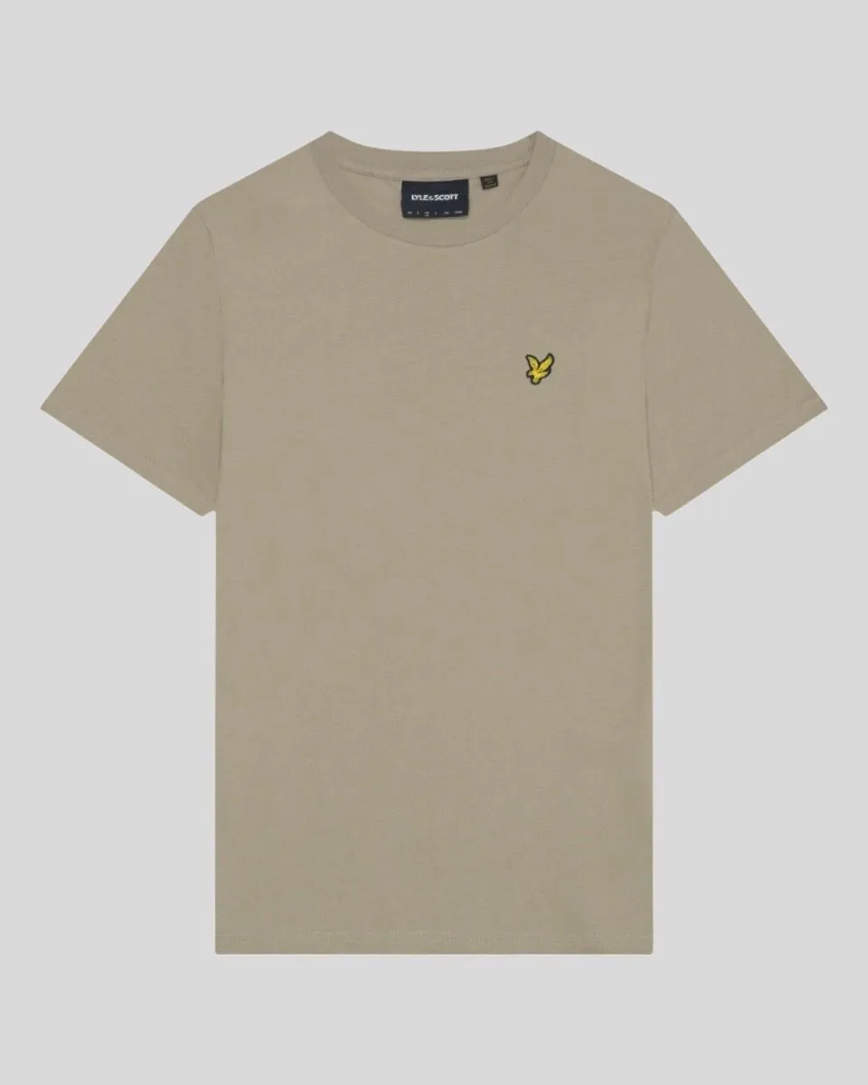 Sage Uniform Lyle & Scott Plain Crew Neck T-Shirt