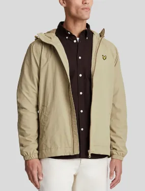 Lyle & Scott Sage Uniform Zip Through Jacket