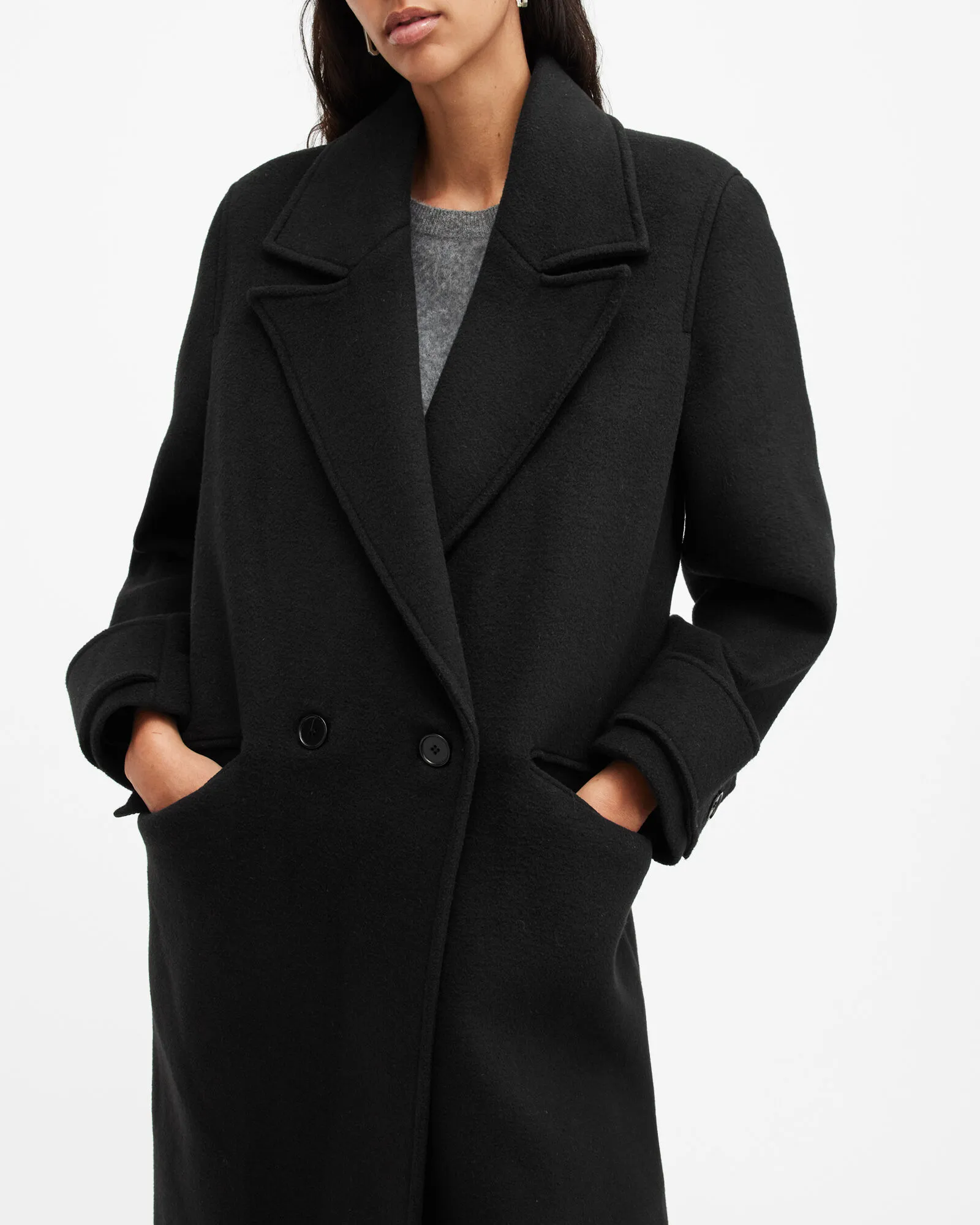 Mabel Oversized Double Breasted Coat