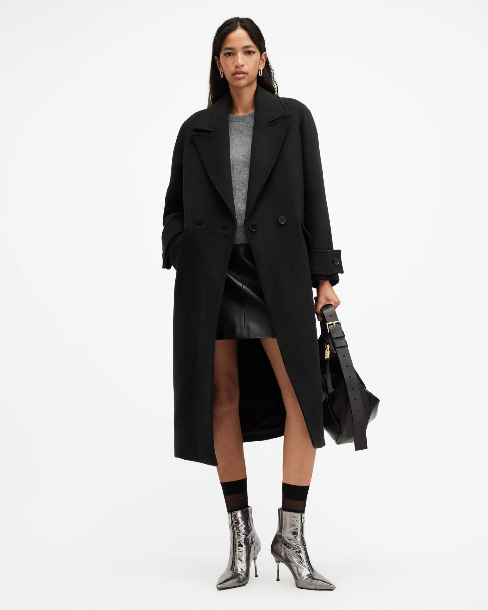 Mabel Oversized Double Breasted Coat