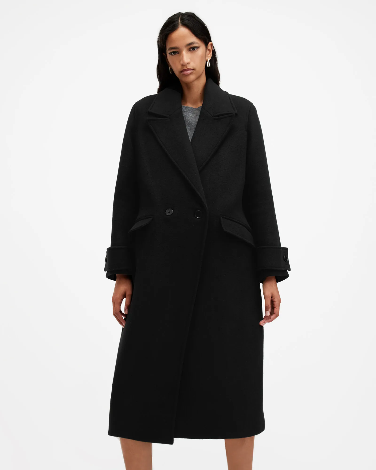 Mabel Oversized Double Breasted Coat