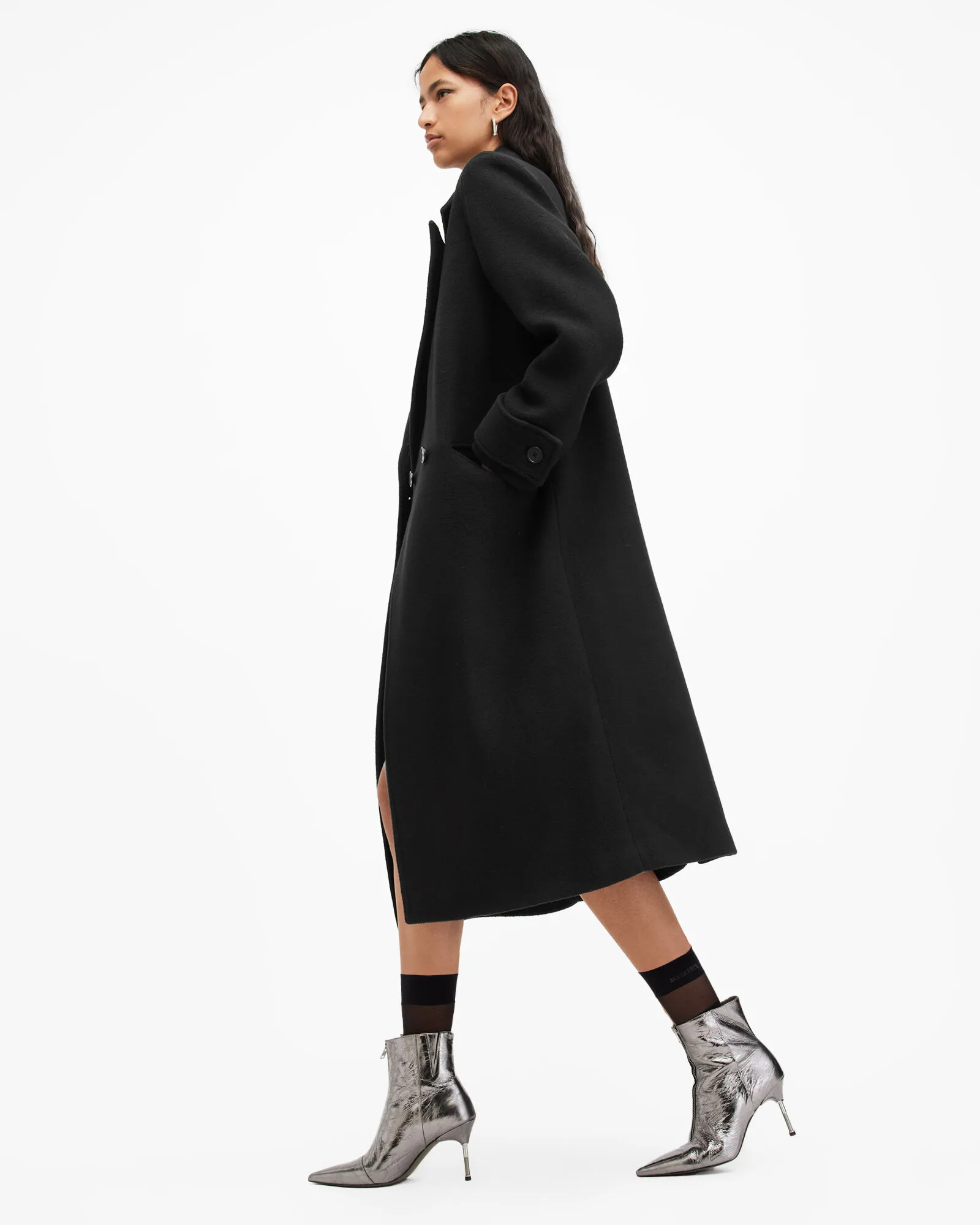 Mabel Oversized Double Breasted Coat