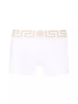 Medusa Greek Key waistband men's boxer shorts