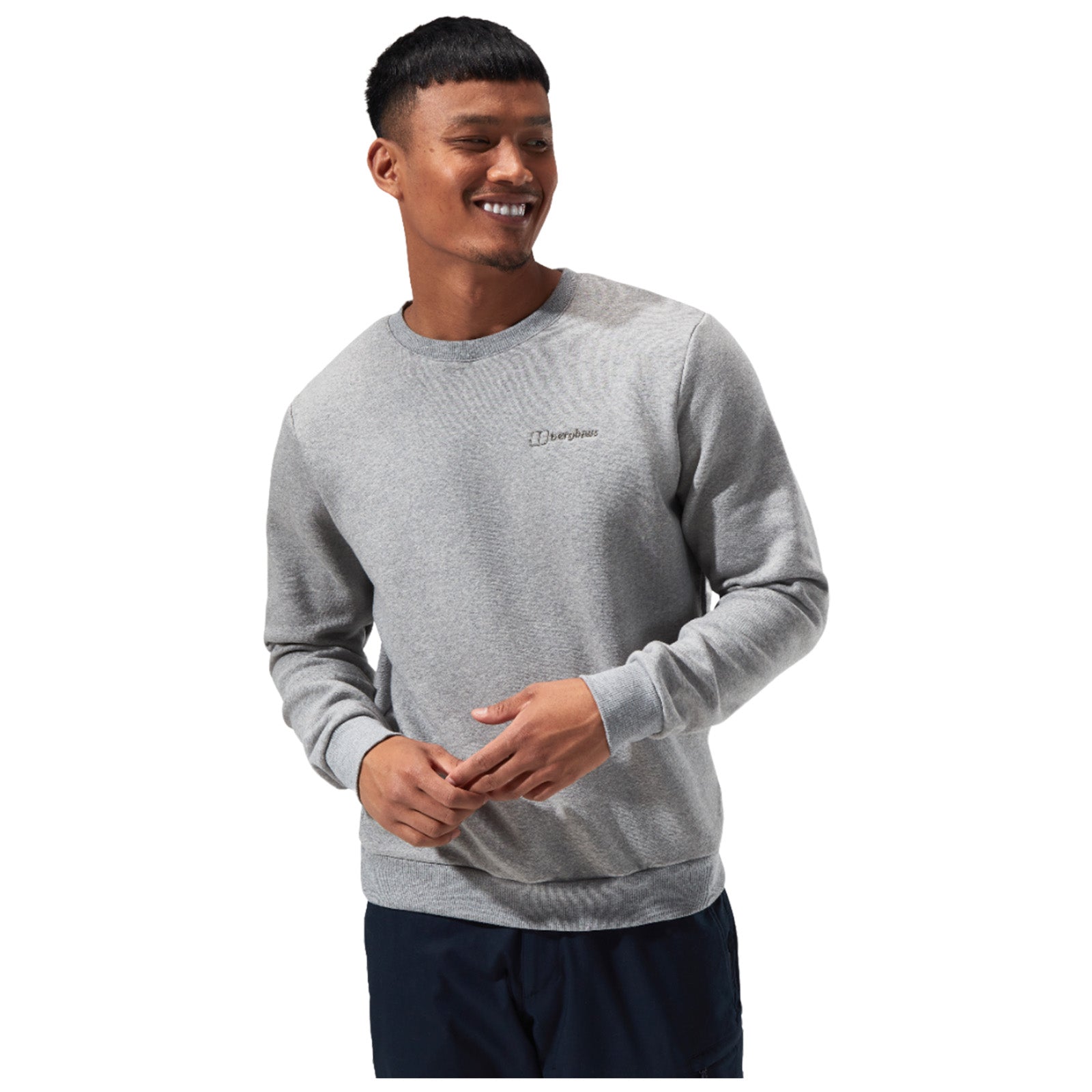 Mens Sweatshirt | Berghaus Logo Crew Neck