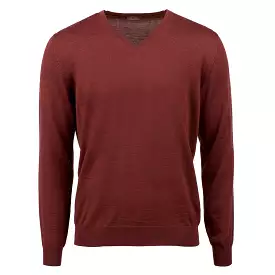 Merino Wool V-Neck Jumper