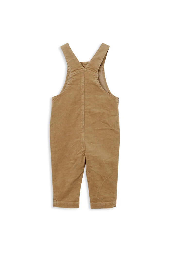 Milky - Camel Cord Dungarees