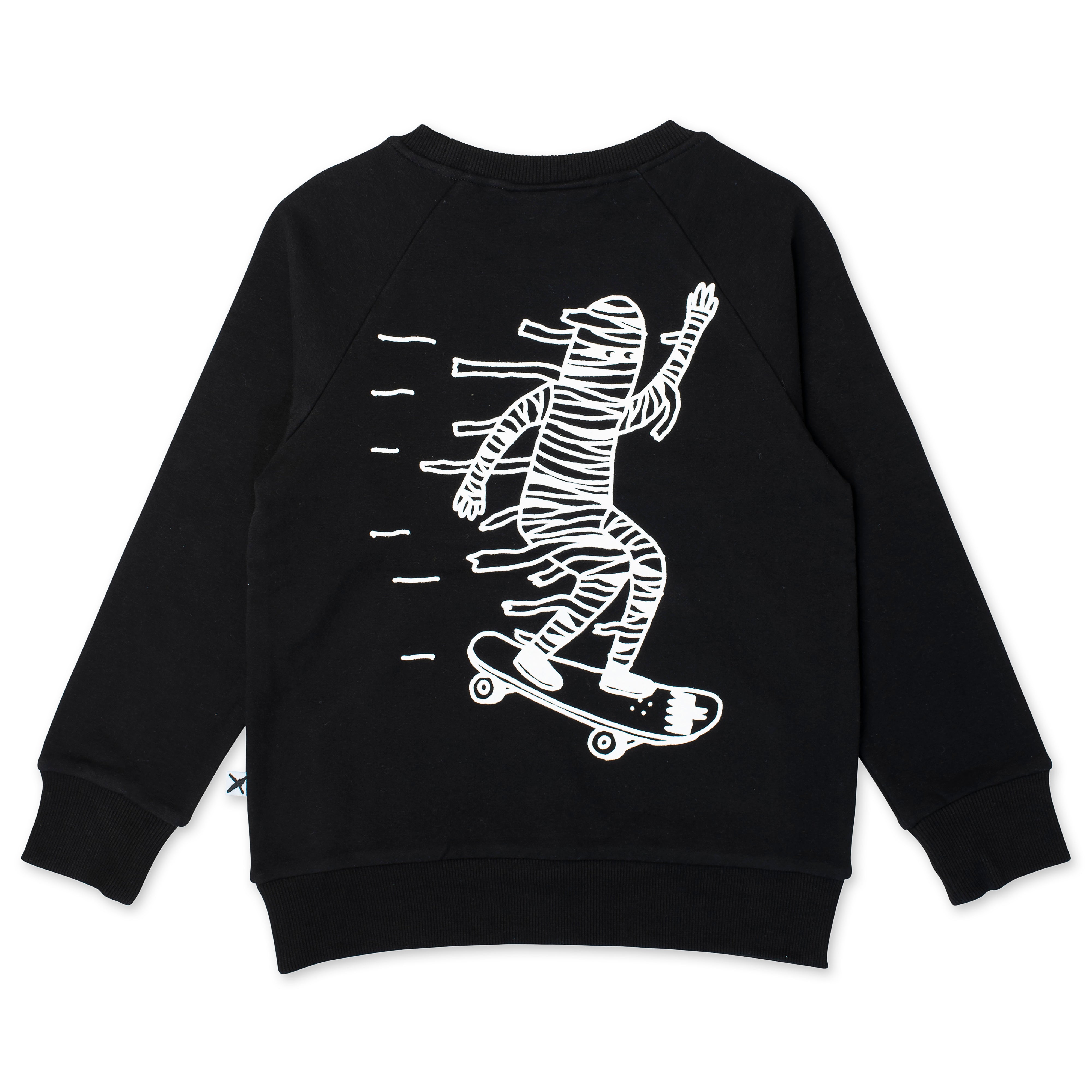 Minti Black Mummy Skater Furry Crew - Find it Instantly