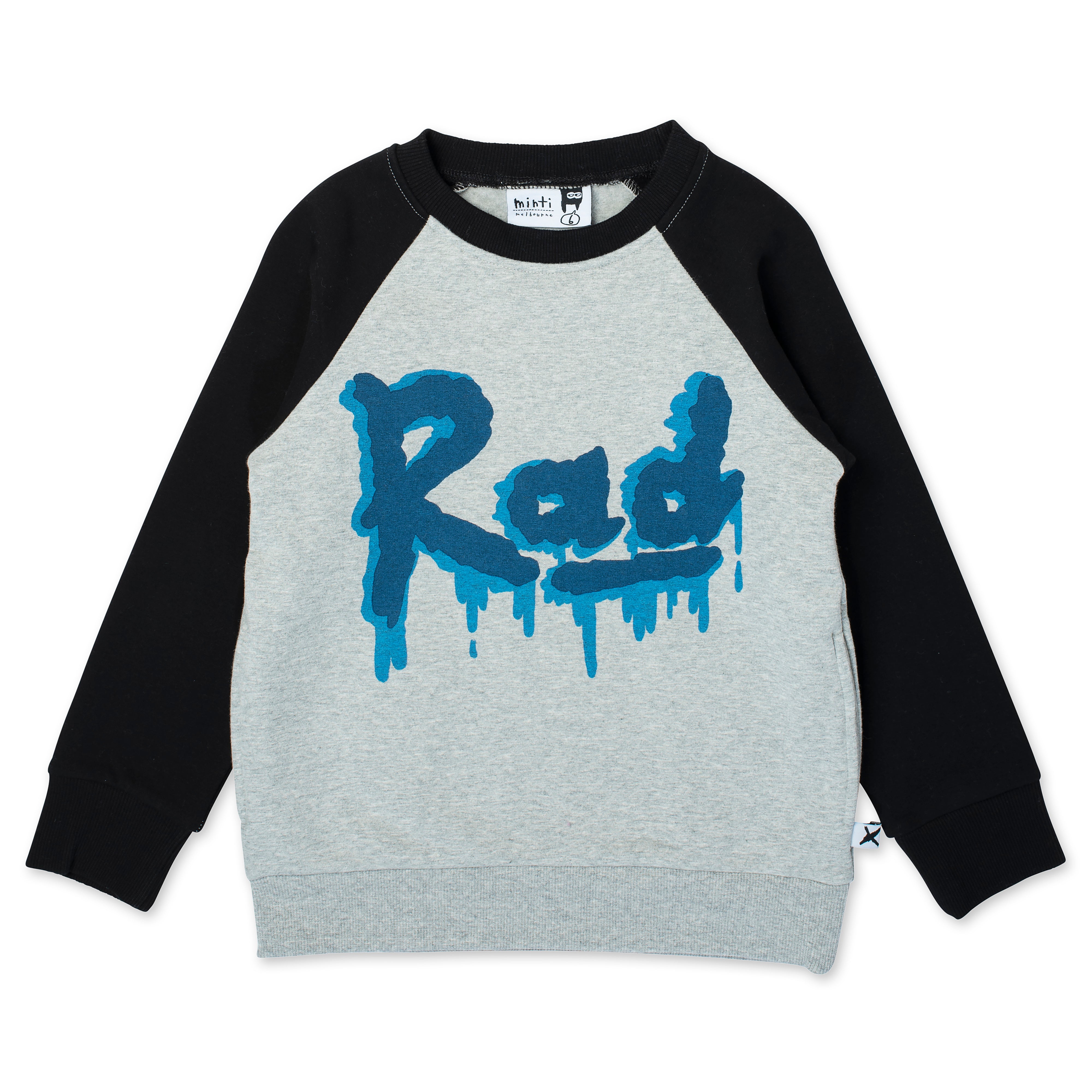 Minti Rad Furry Crew - Grey Marle/Black - Best Price and Quality!