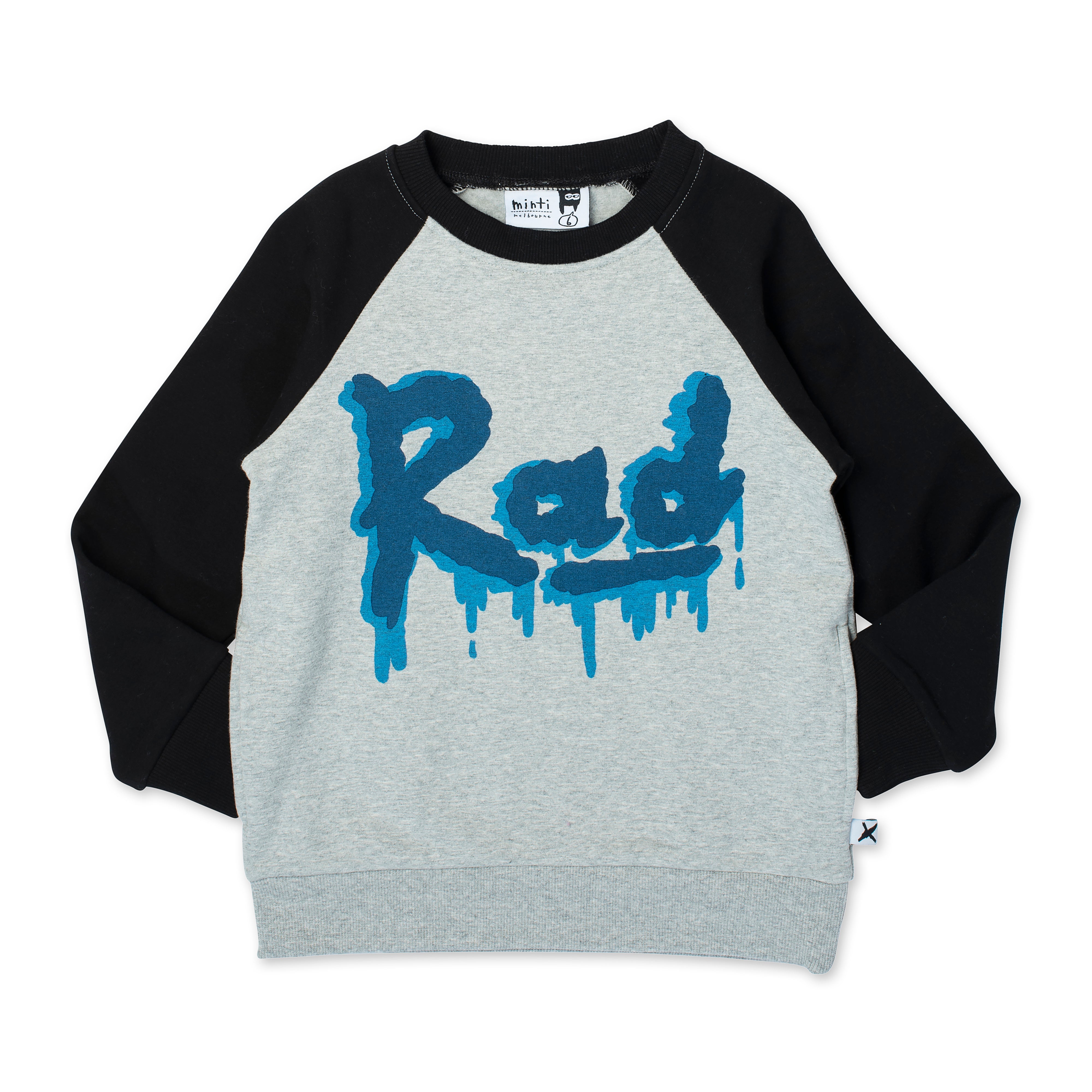 Minti Rad Furry Crew - Grey Marle/Black - Best Price and Quality!