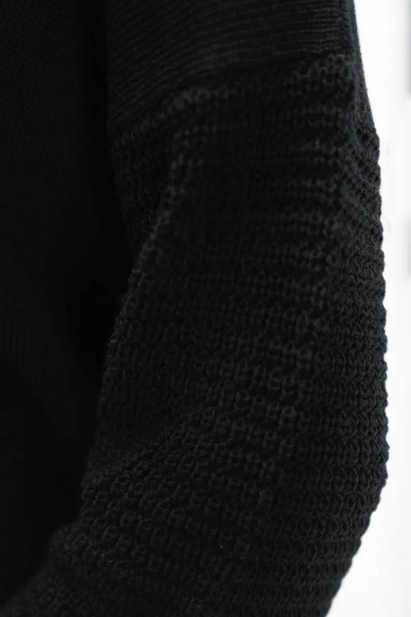 Nagano V-Neck Sweater Licorice