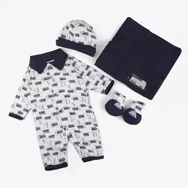 Newborn Essentials Bundle - Navy Blue