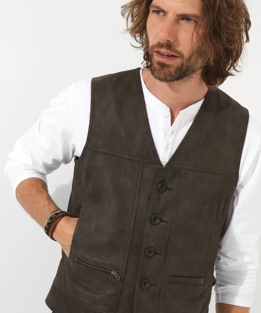 Leather Waistcoat with Unlimited Potential