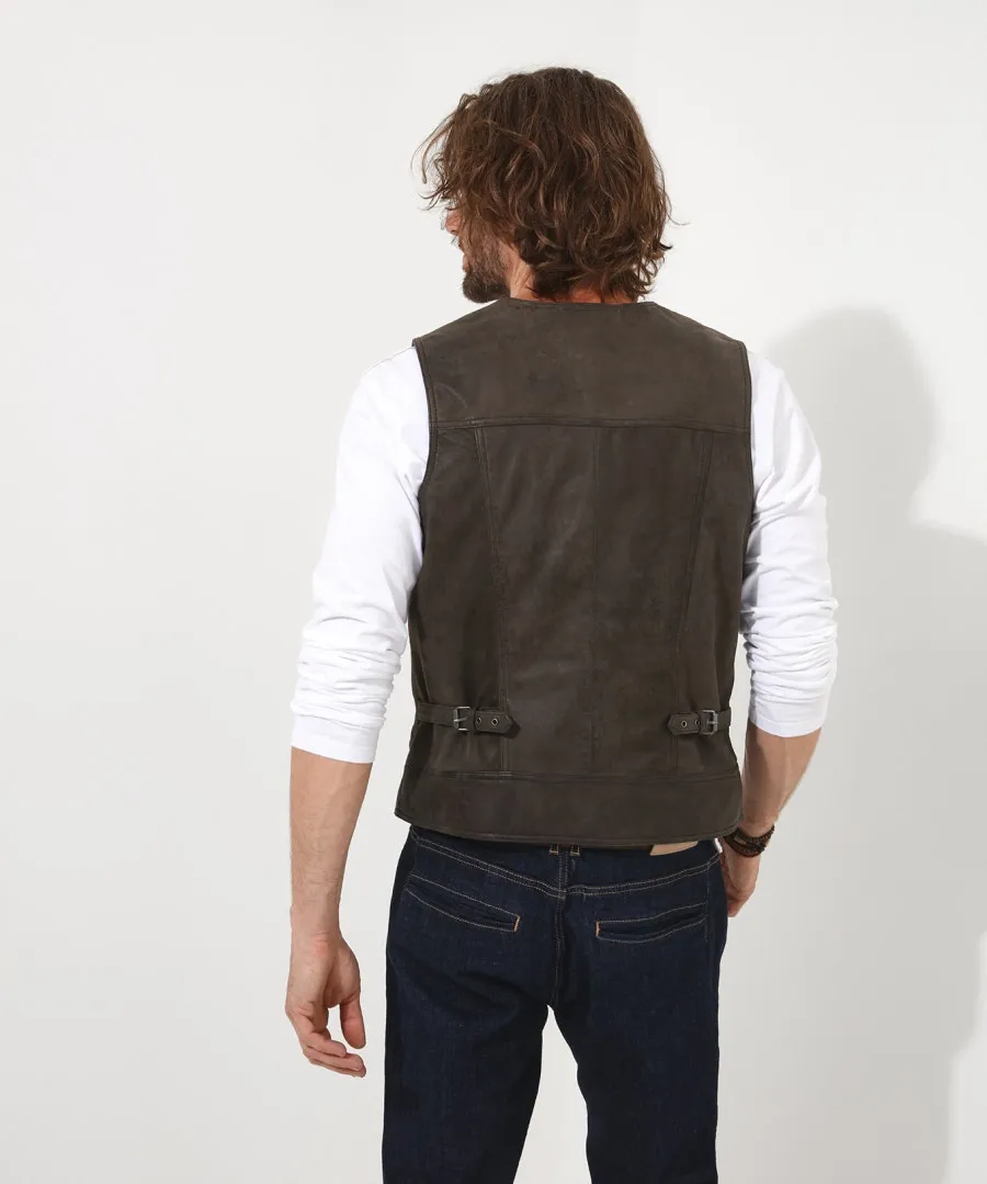 Leather Waistcoat with Unlimited Potential