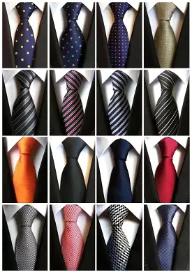 No Time Wasted Silk Tie