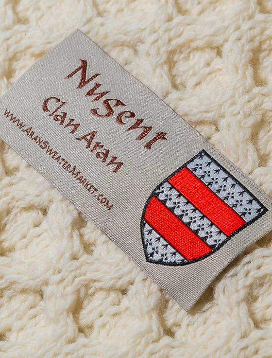 Nugent Clan Scarf - Buy now for a stylish accessory inspired by the Nugent Clan