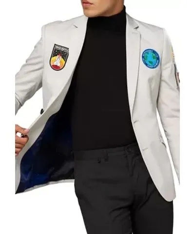 Opposuits Men's Deluxe Outer Space Astronaut Blazer