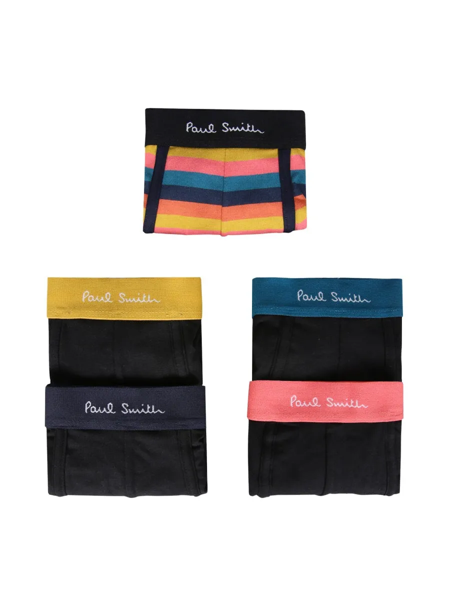 Paul Smith Boxers Five-Pack Logo Waistband