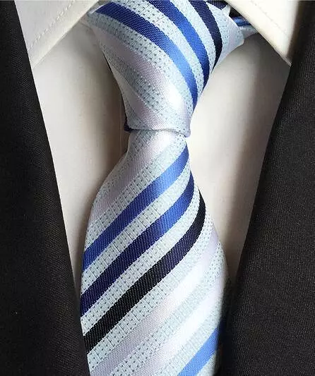 Plaid Striped Silk Neckties for Men