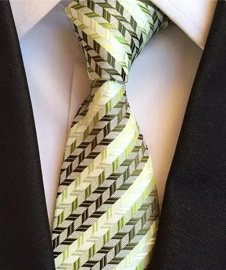 Plaid Striped Silk Neckties for Men