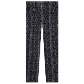 Charcoal Python Beach Pant