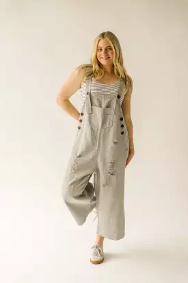 Quentin Wide Leg Jumpsuit Stone - Buy Now!