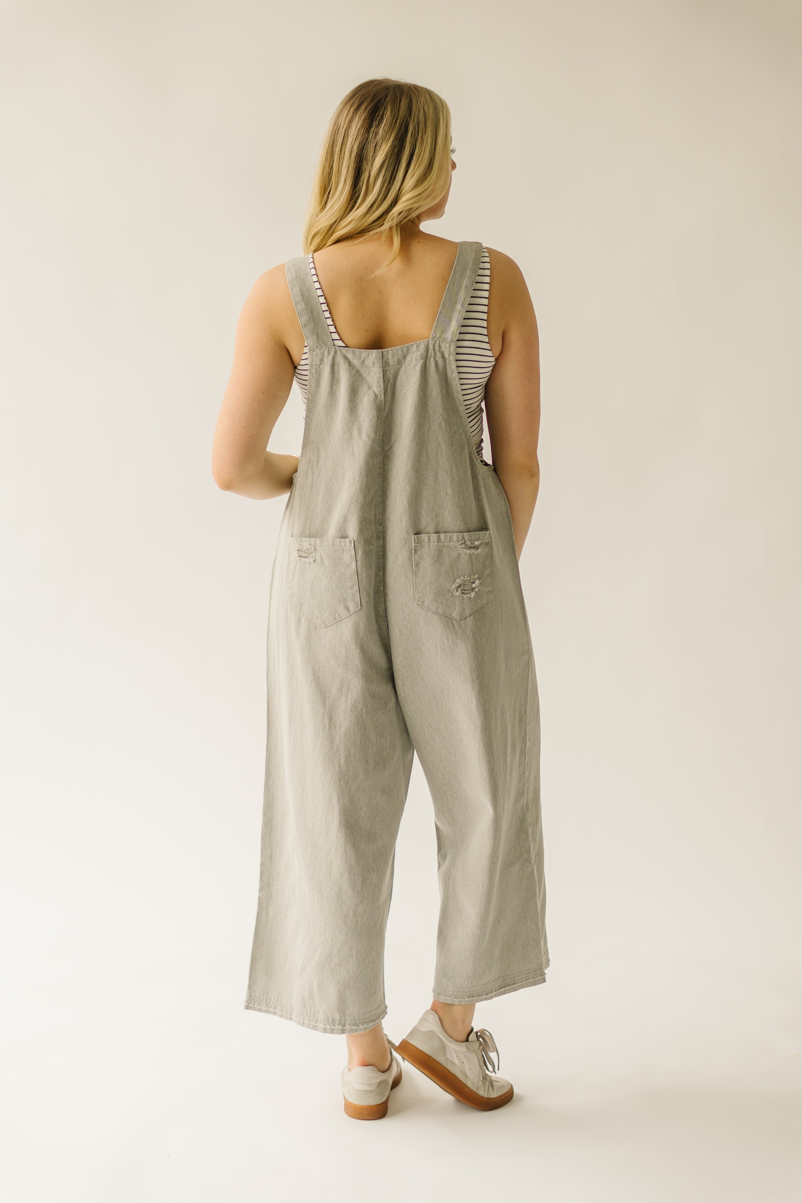 Quentin Wide Leg Jumpsuit Stone - Buy Now!