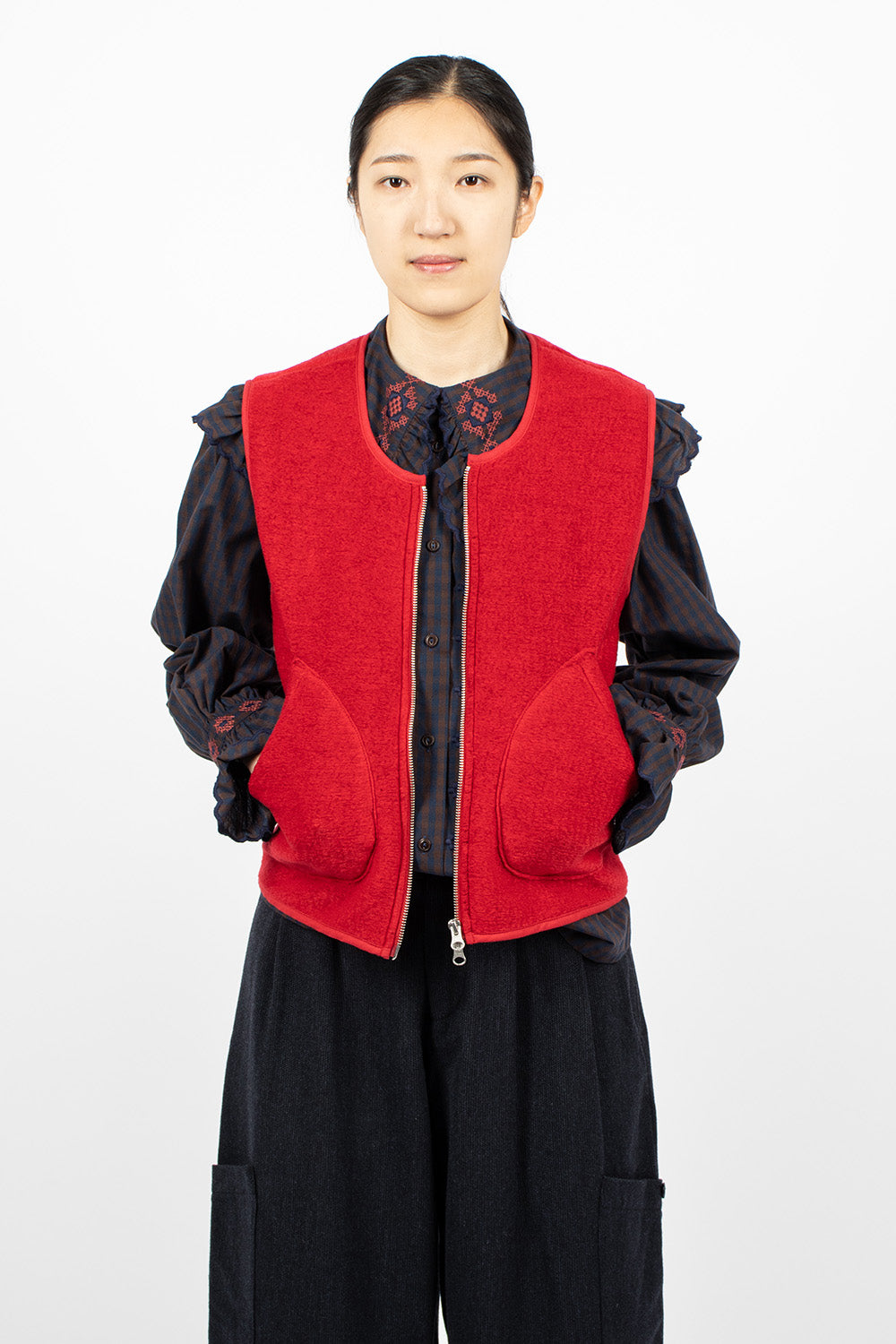 Red Utah Waistcoat