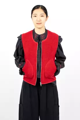 Red Utah Waistcoat